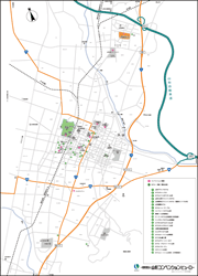 山形市内広域地図