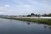 最上川特殊堤防壁画01