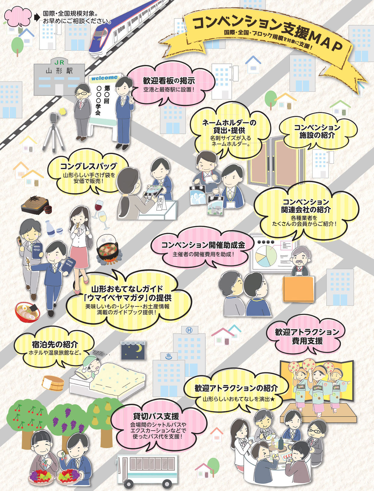 コンベンション支援MAP